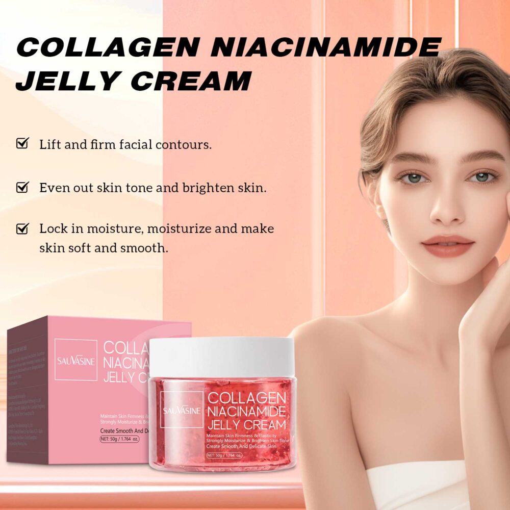 Nicotinamide collagen jelly face cream - Image 2
