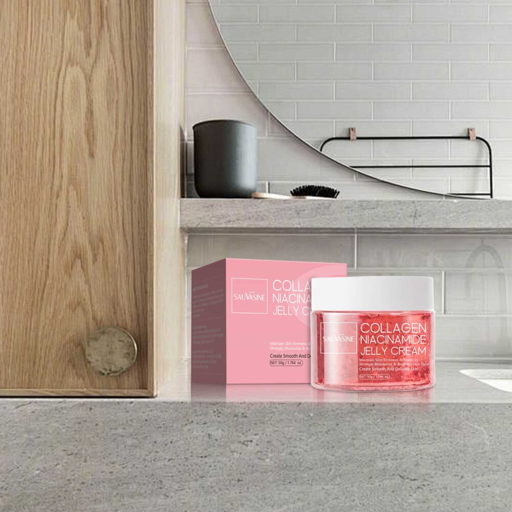 Nicotinamide collagen jelly face cream