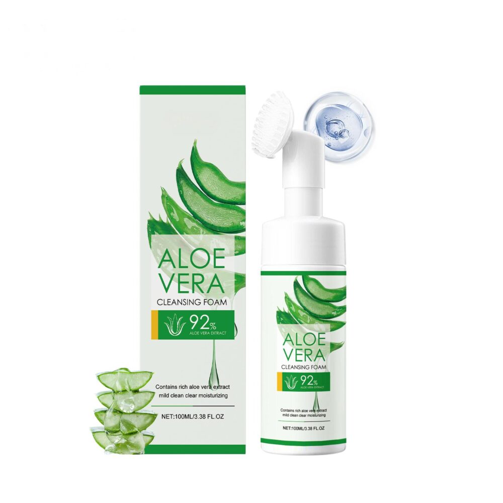 Aloe Vera Gentle Moisturizing Cleansing Mousse