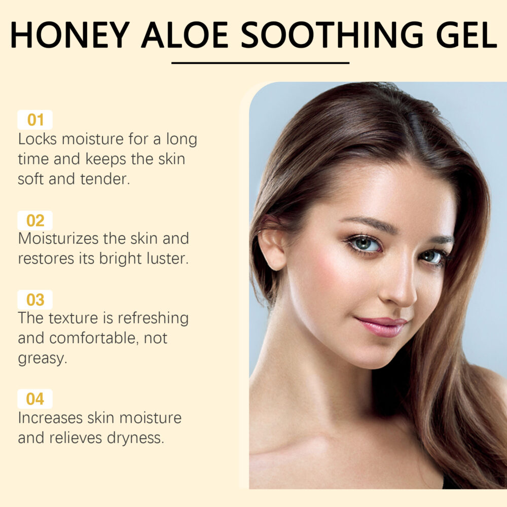 Aloe honey moisturizing gel - Image 4