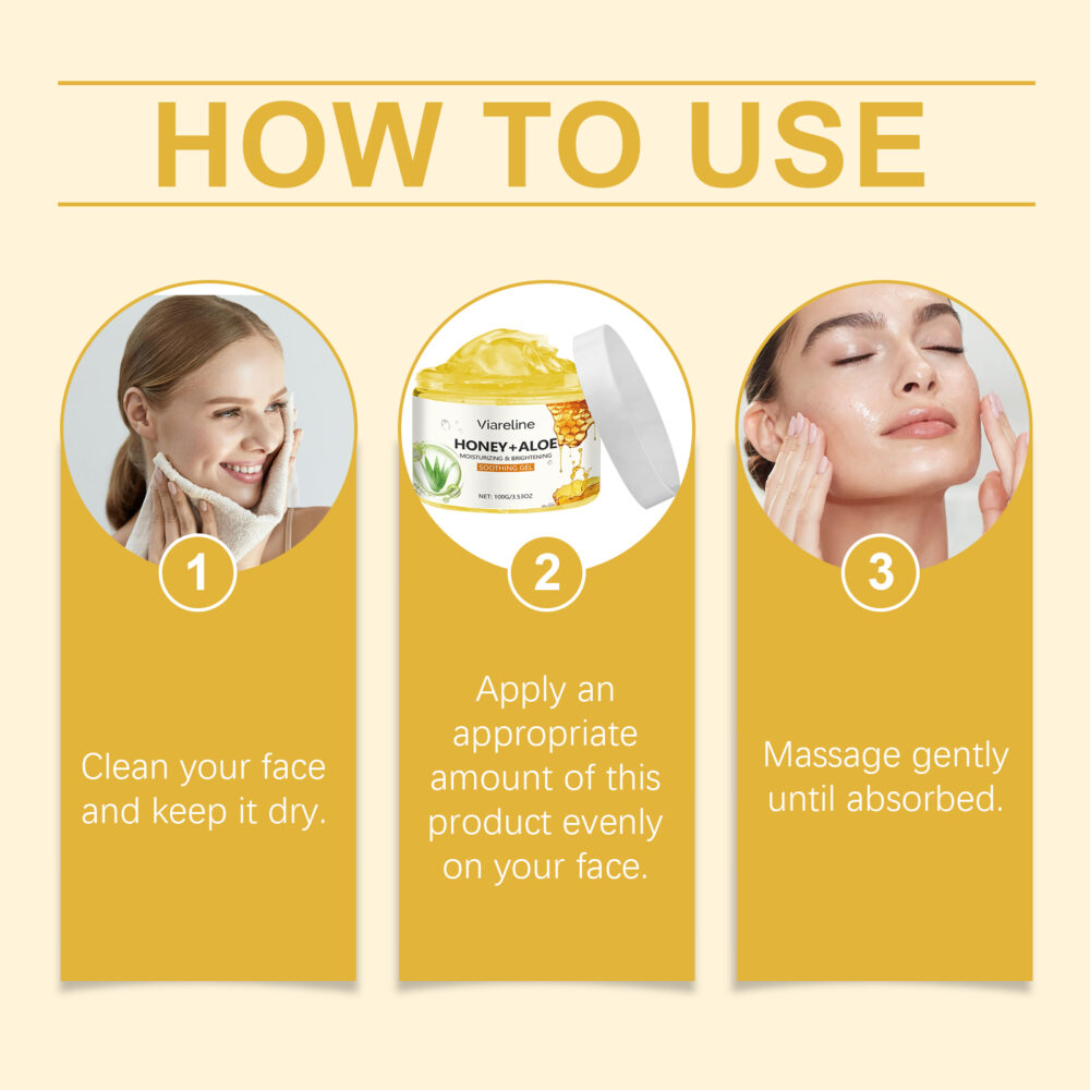 Aloe honey moisturizing gel - Image 5