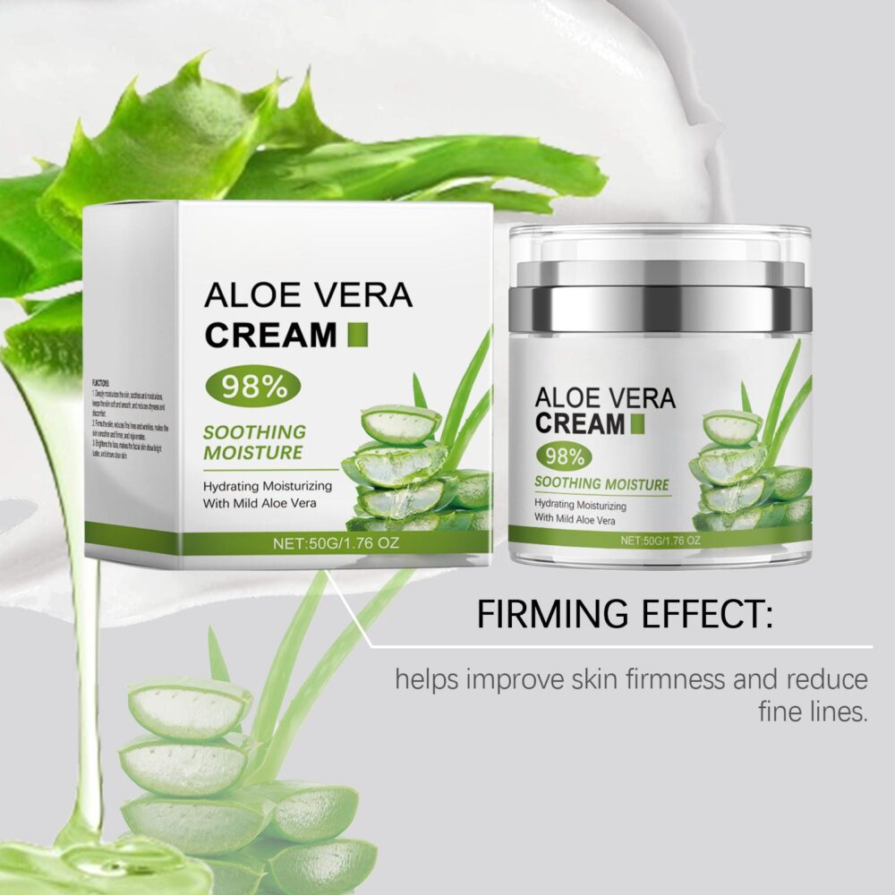 Aloe Moisturizing&Repairing Spot lightening face cream - Image 3