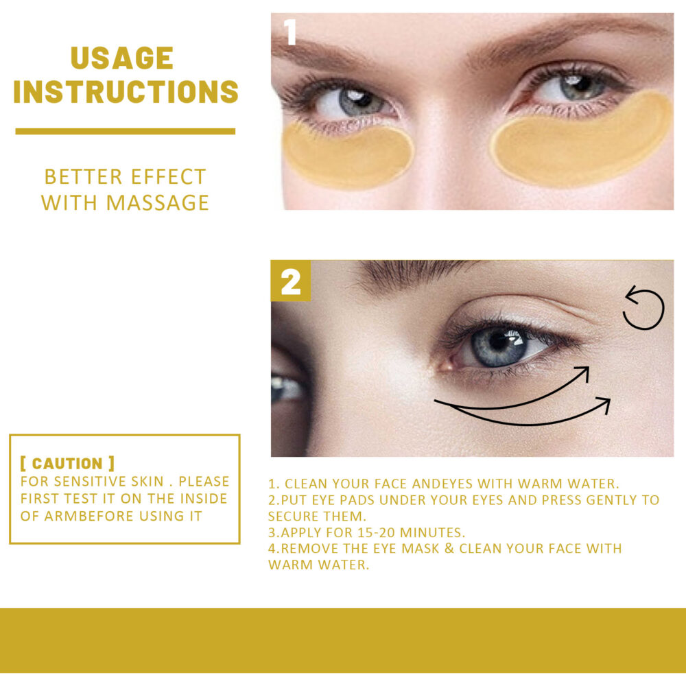 24K Golden Eye Mask - Image 5