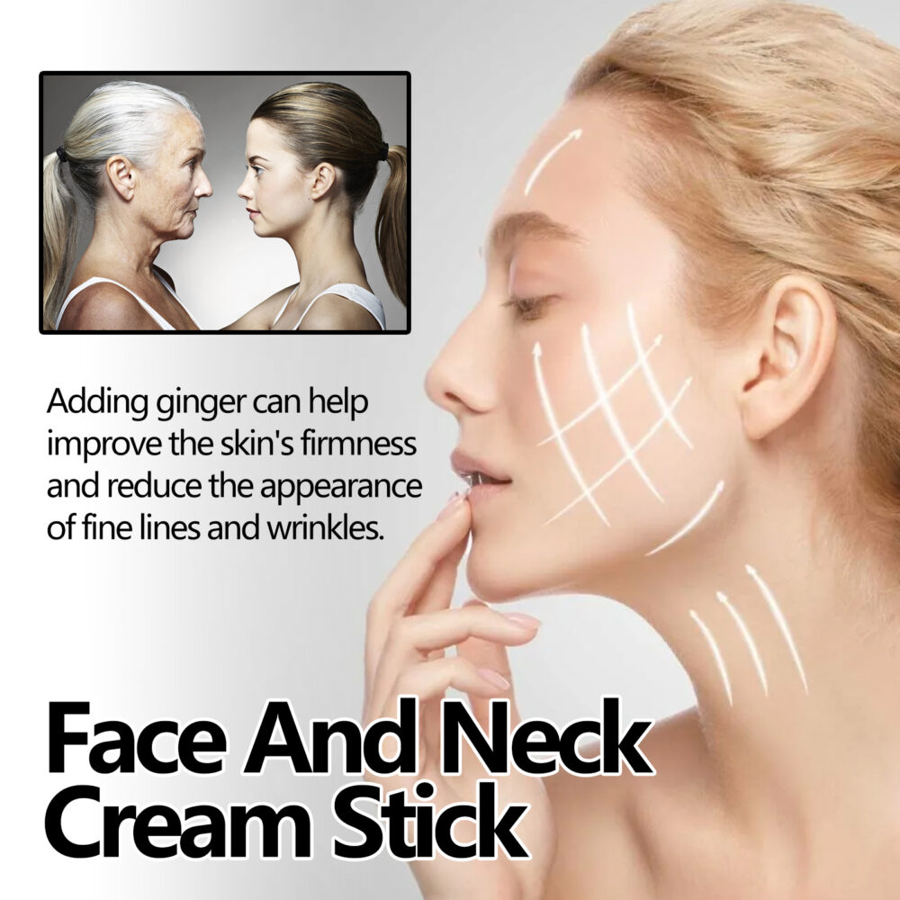 Turmeric anti wrinkle and firming facial neck cream stick - Image 2