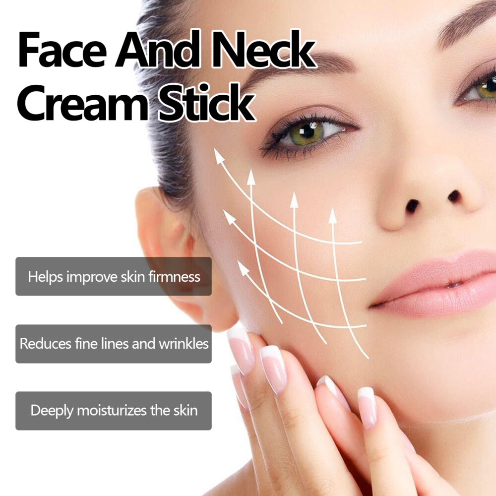 Turmeric anti wrinkle and firming facial neck cream stick - Image 4