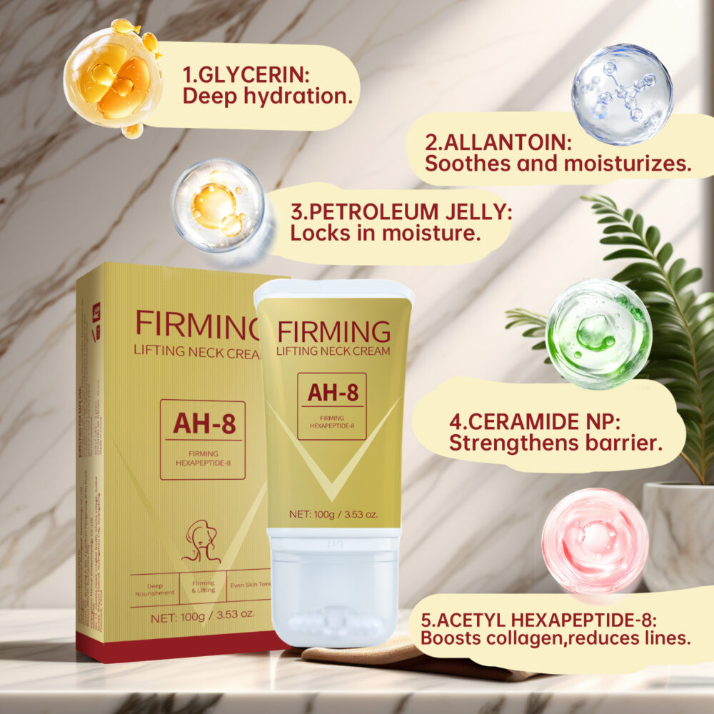 Neck Anti Wrinkle Roller Cream - Image 2