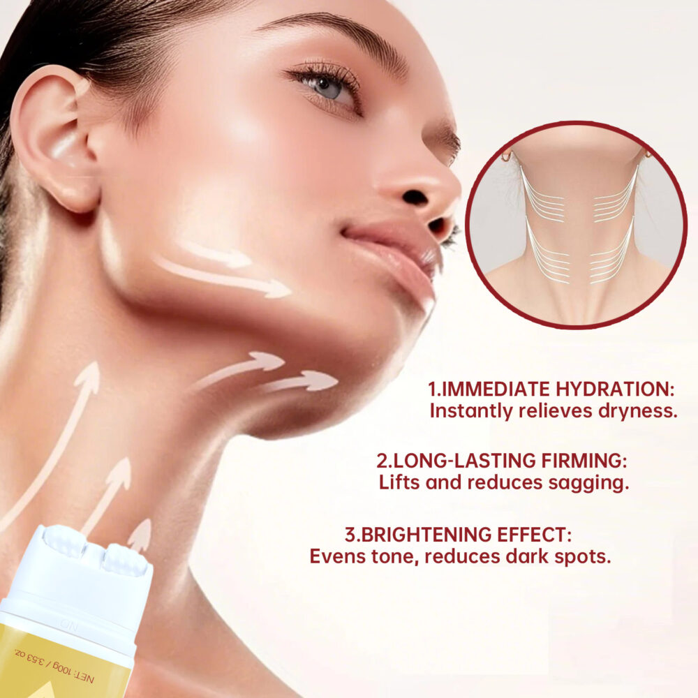 Neck Anti Wrinkle Roller Cream - Image 7