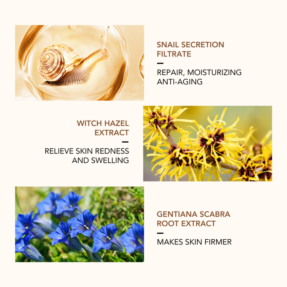 Snail Mucin Moisturizing face cream - Image 3