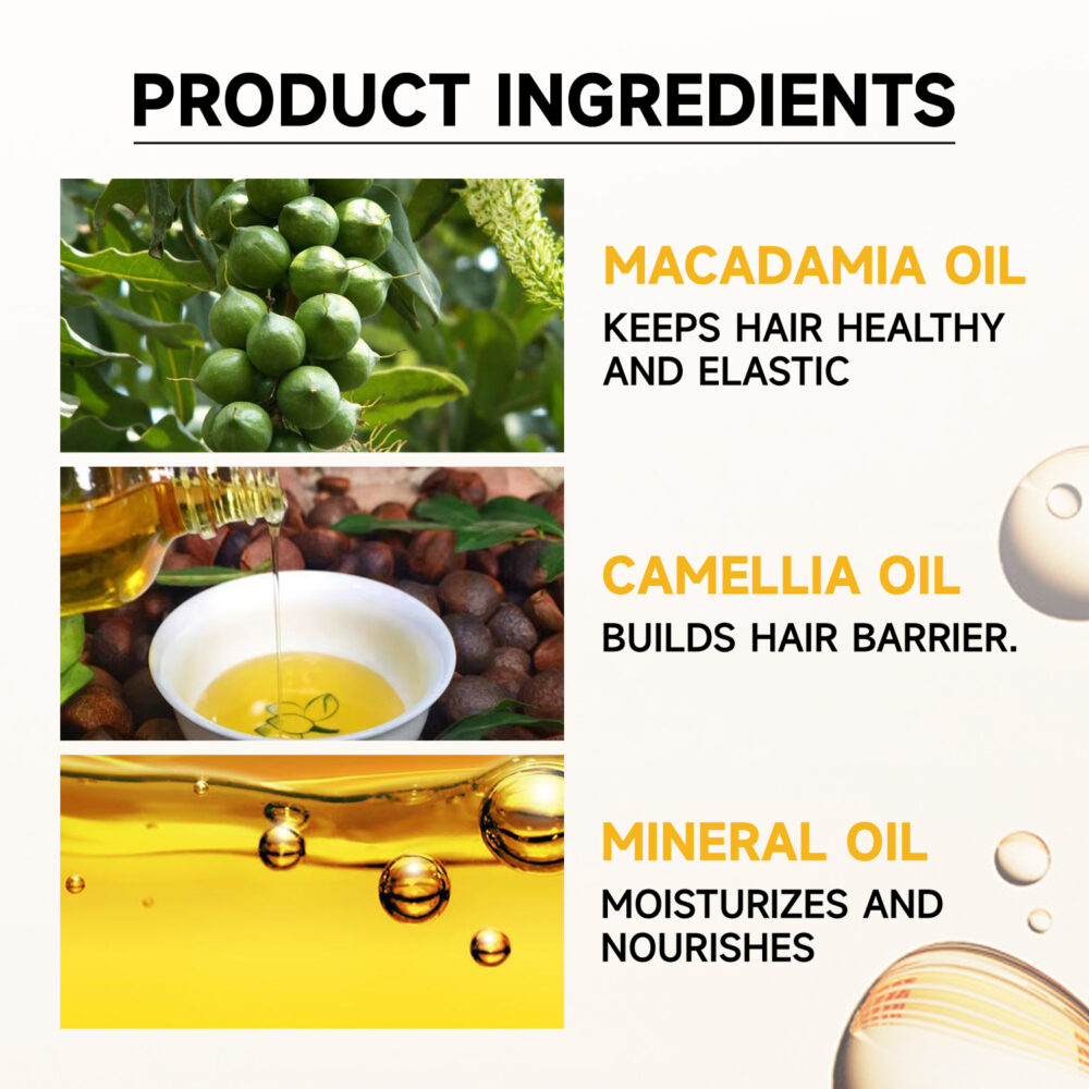 Nut Camellia Hair Care Essential Oil - Image 4