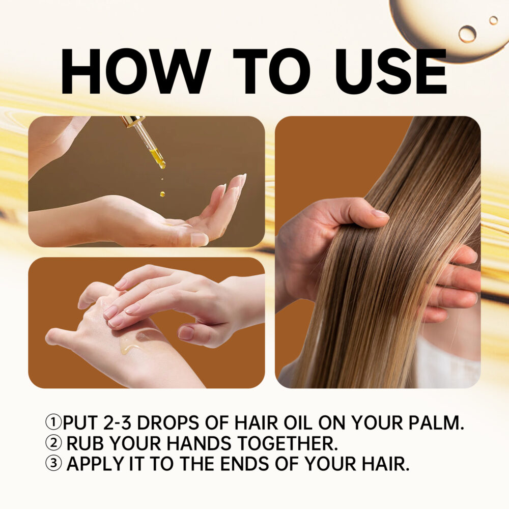 Nut Camellia Hair Care Essential Oil - Image 5