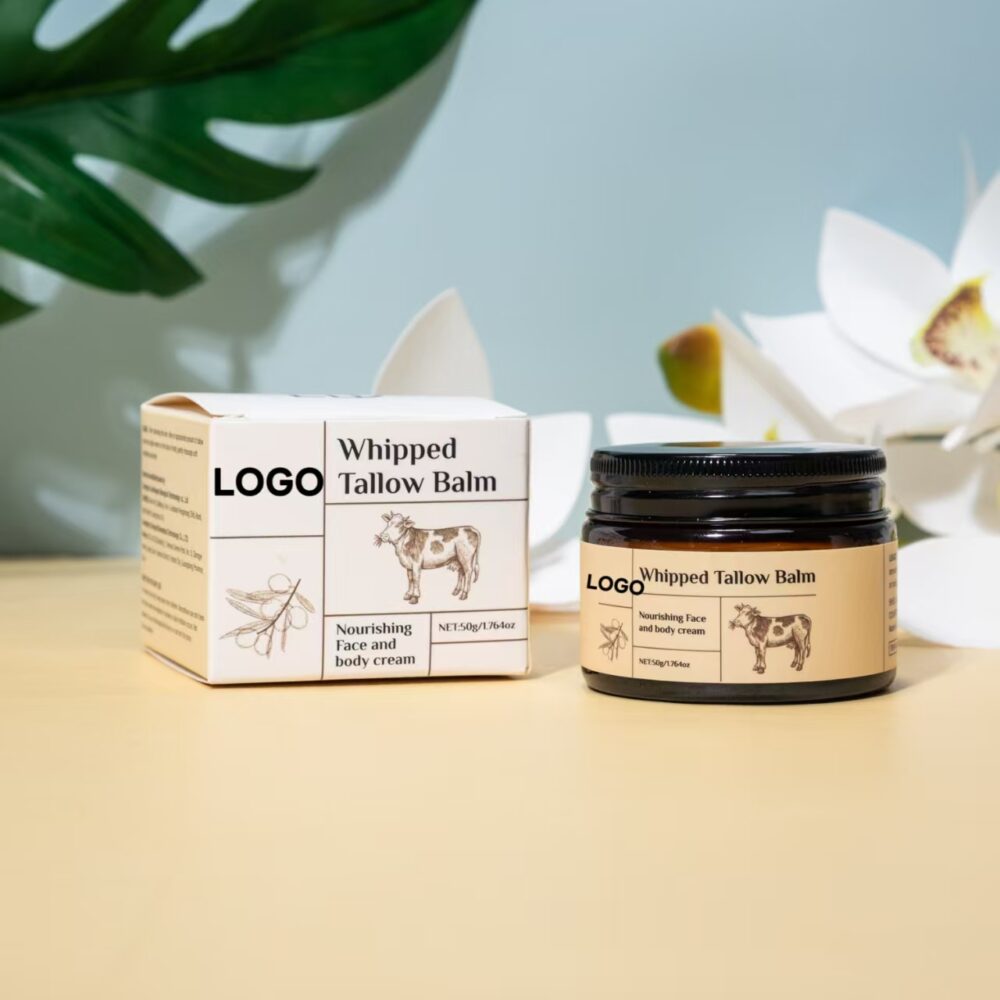 Cow fat moisturizing cream
