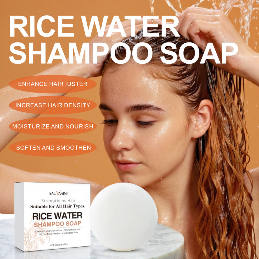 Rice water shampoo soap - Image 2