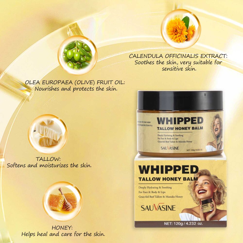 Cow fat honey moisturizing cream - Image 2