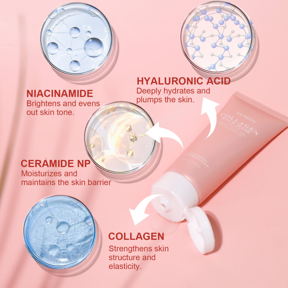 Collagen Wrapping facial mask at Night - Image 2