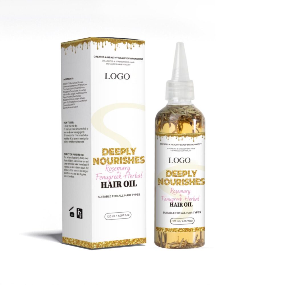 Rosemary+Huluba Herbal Hair Oil