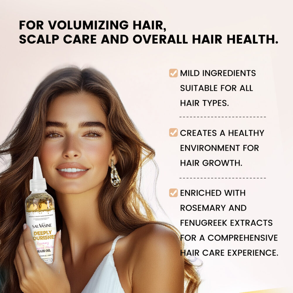 Rosemary+Huluba Herbal Hair Oil - Image 4
