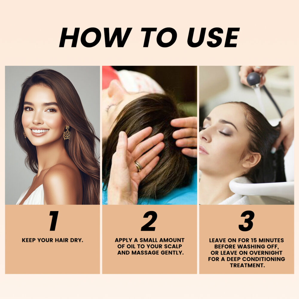 Rosemary+Huluba Herbal Hair Oil - Image 5