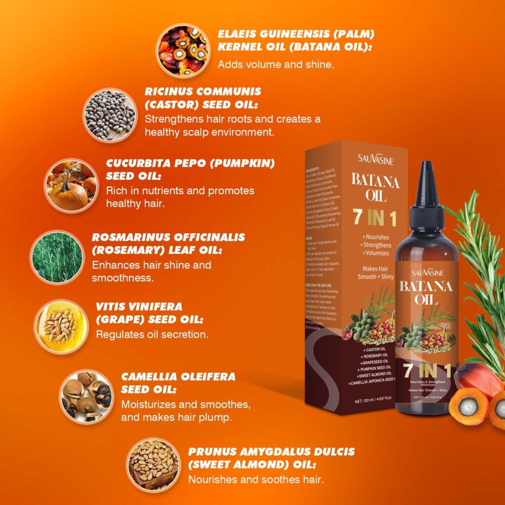 7in1 Batana Hair Oil - Image 4