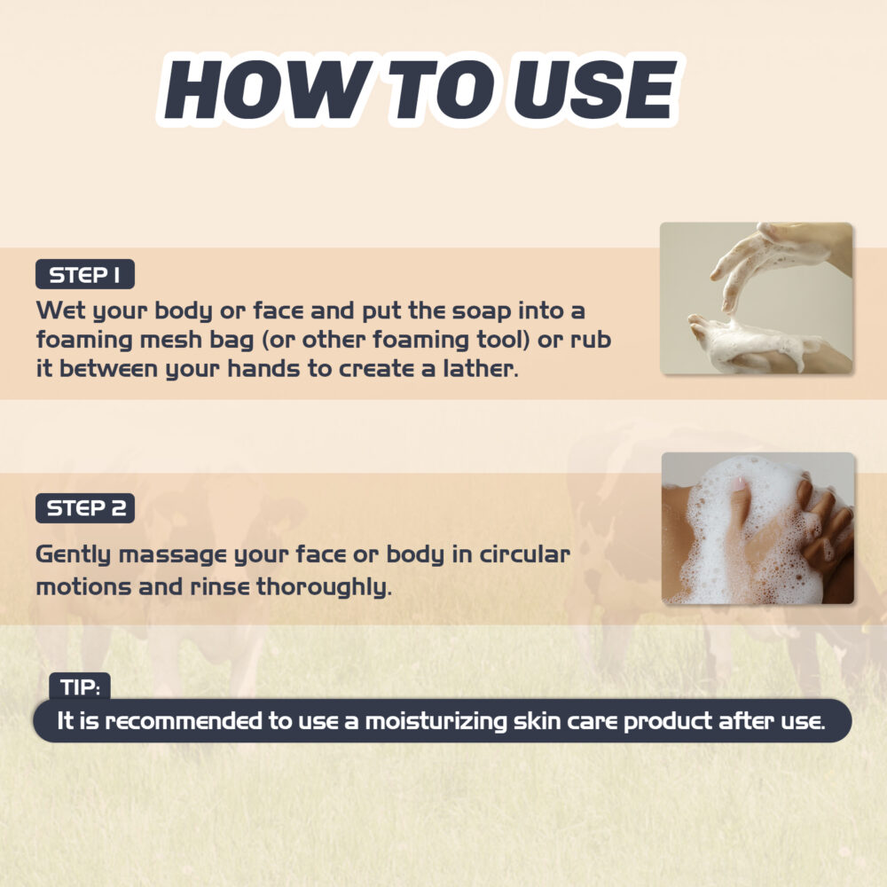 Cow fat moisturizing soap - Image 5