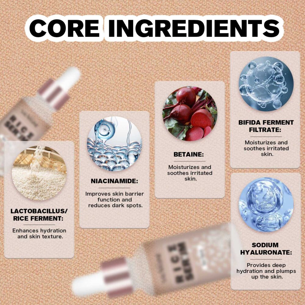 Rice anti-aging whitening essence - Image 3