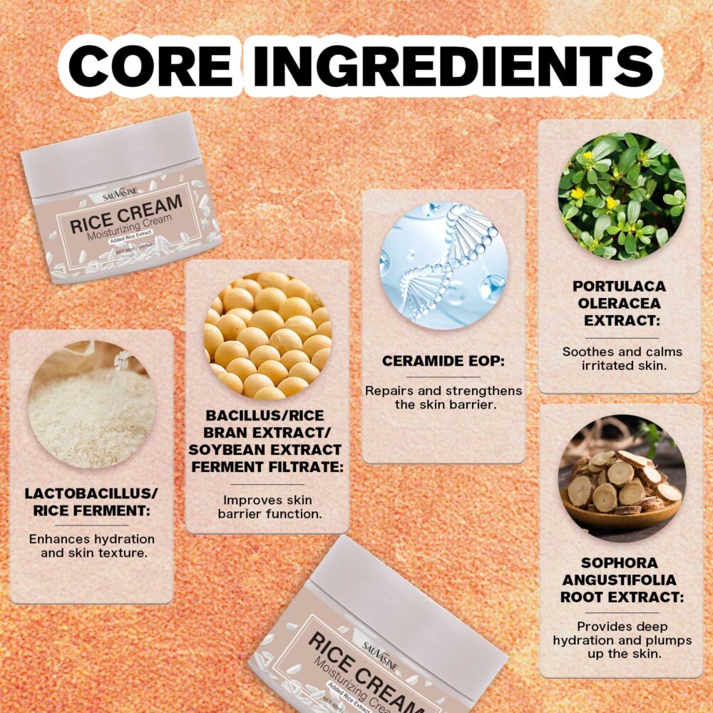 Rice Moisturizing Cream - Image 5