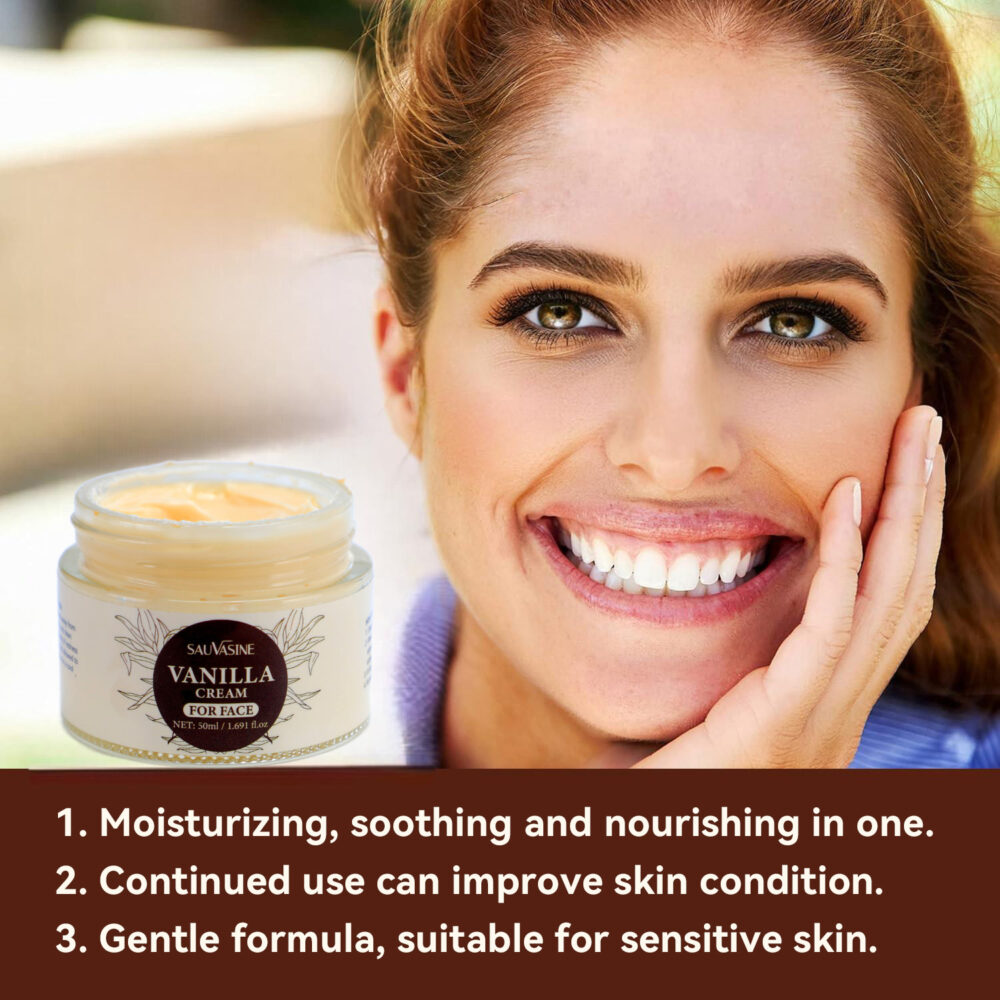 Vanilla face cream - Image 5