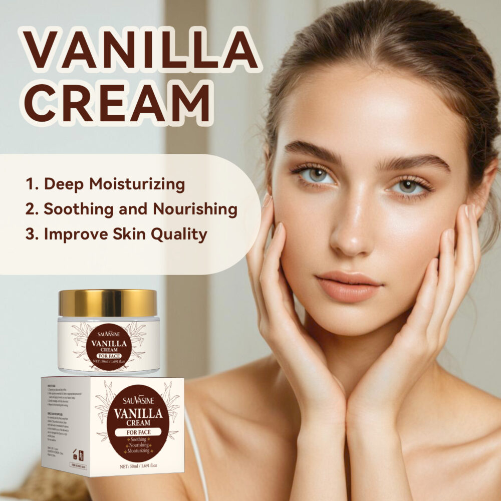 Vanilla face cream - Image 3