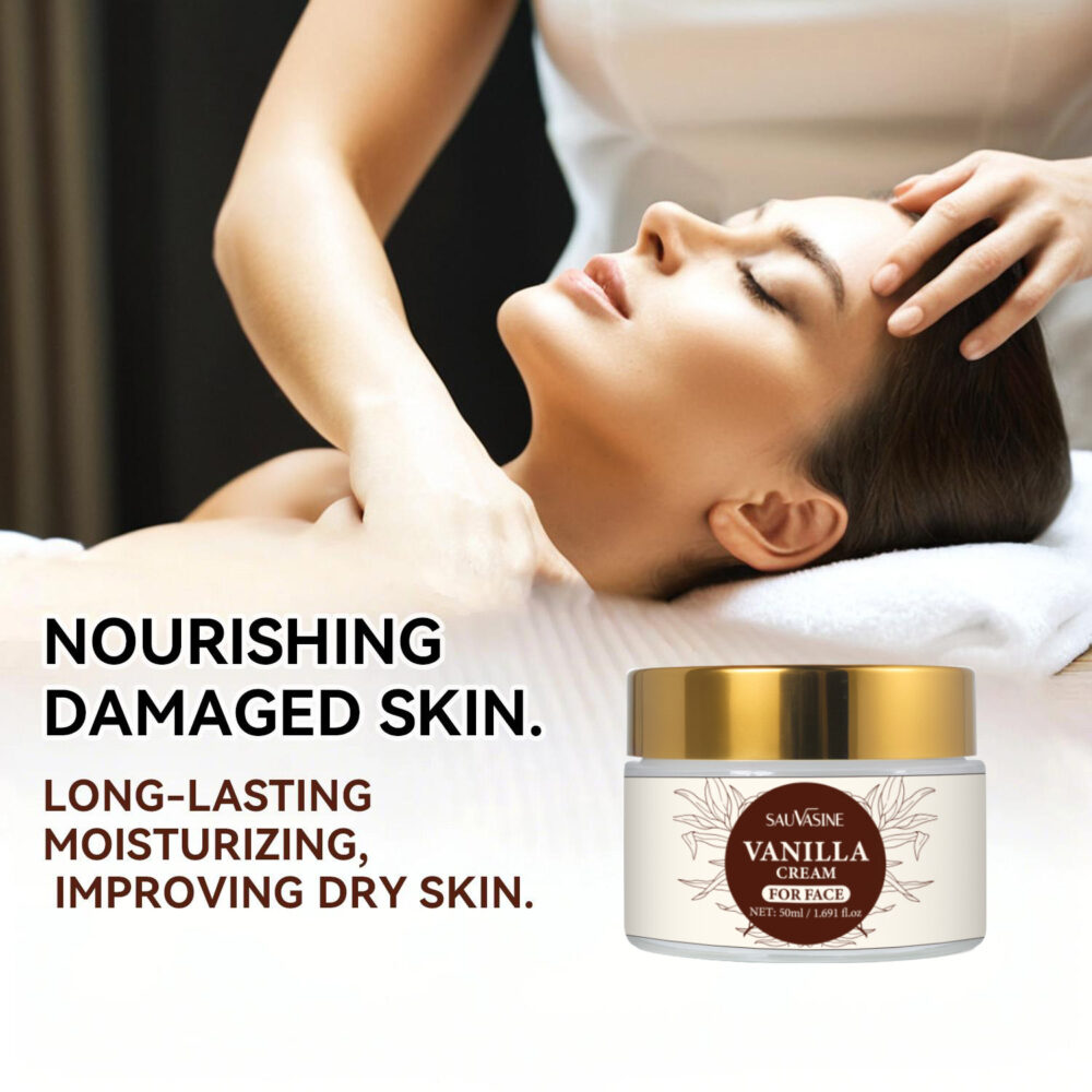 Vanilla face cream - Image 4