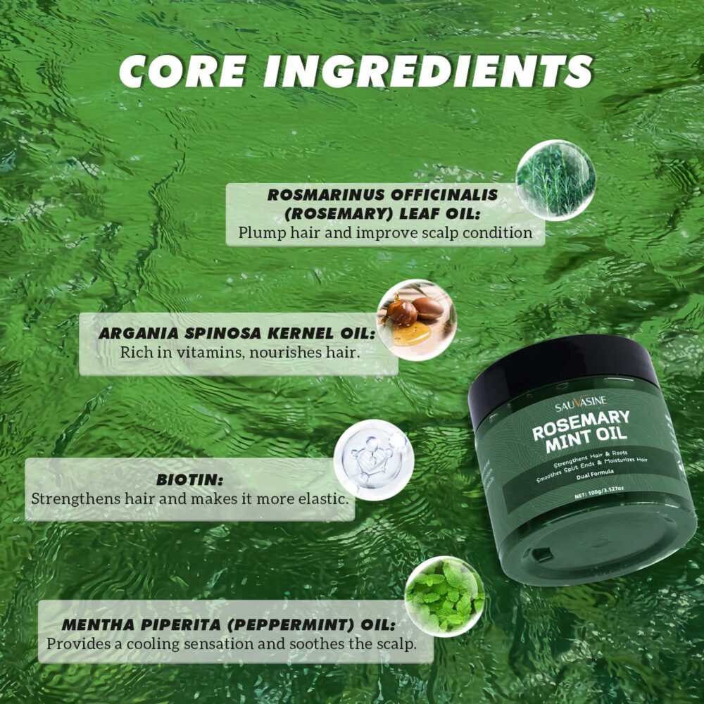 Rosemary hair care essential oil - Image 2
