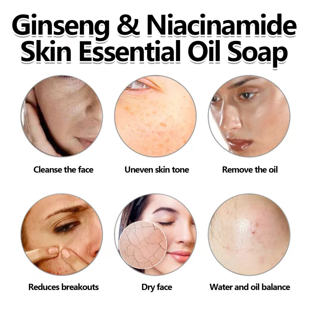 Ginseng Repair Hydrating Cleansing Soap - Image 5