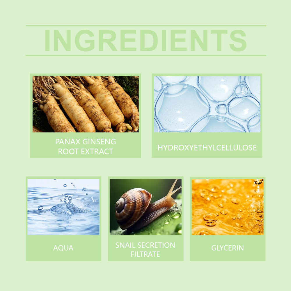 Ginseng snail mucin essence - Image 5