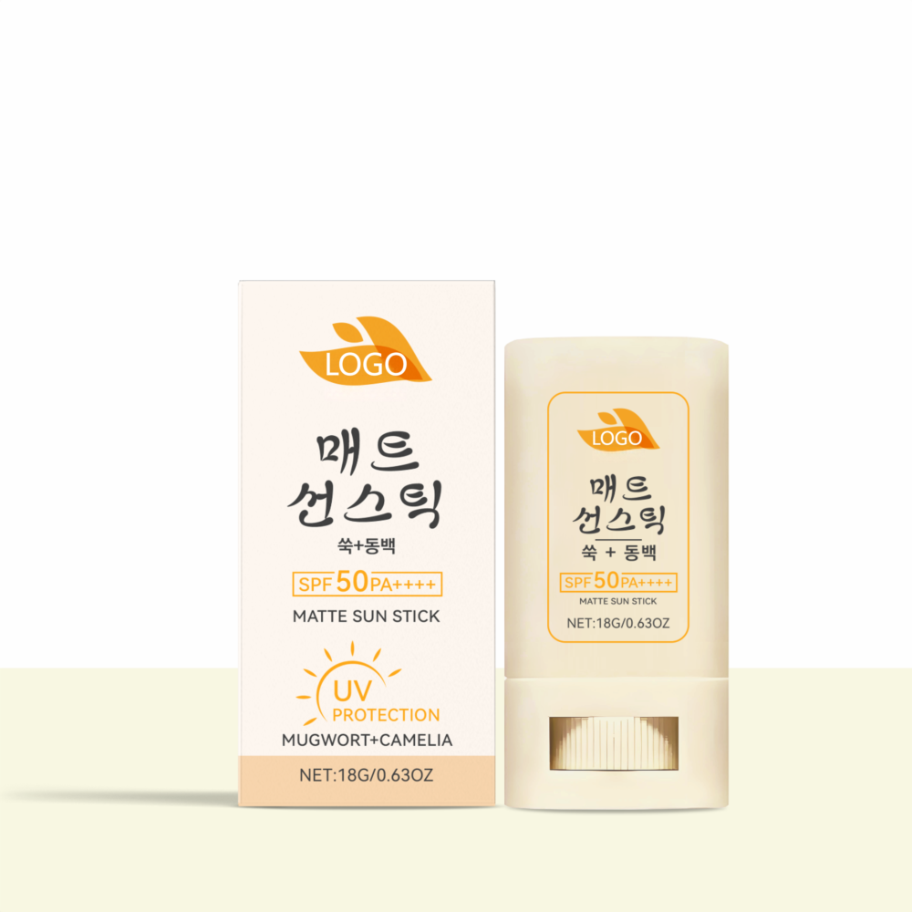Matte sunscreen stick