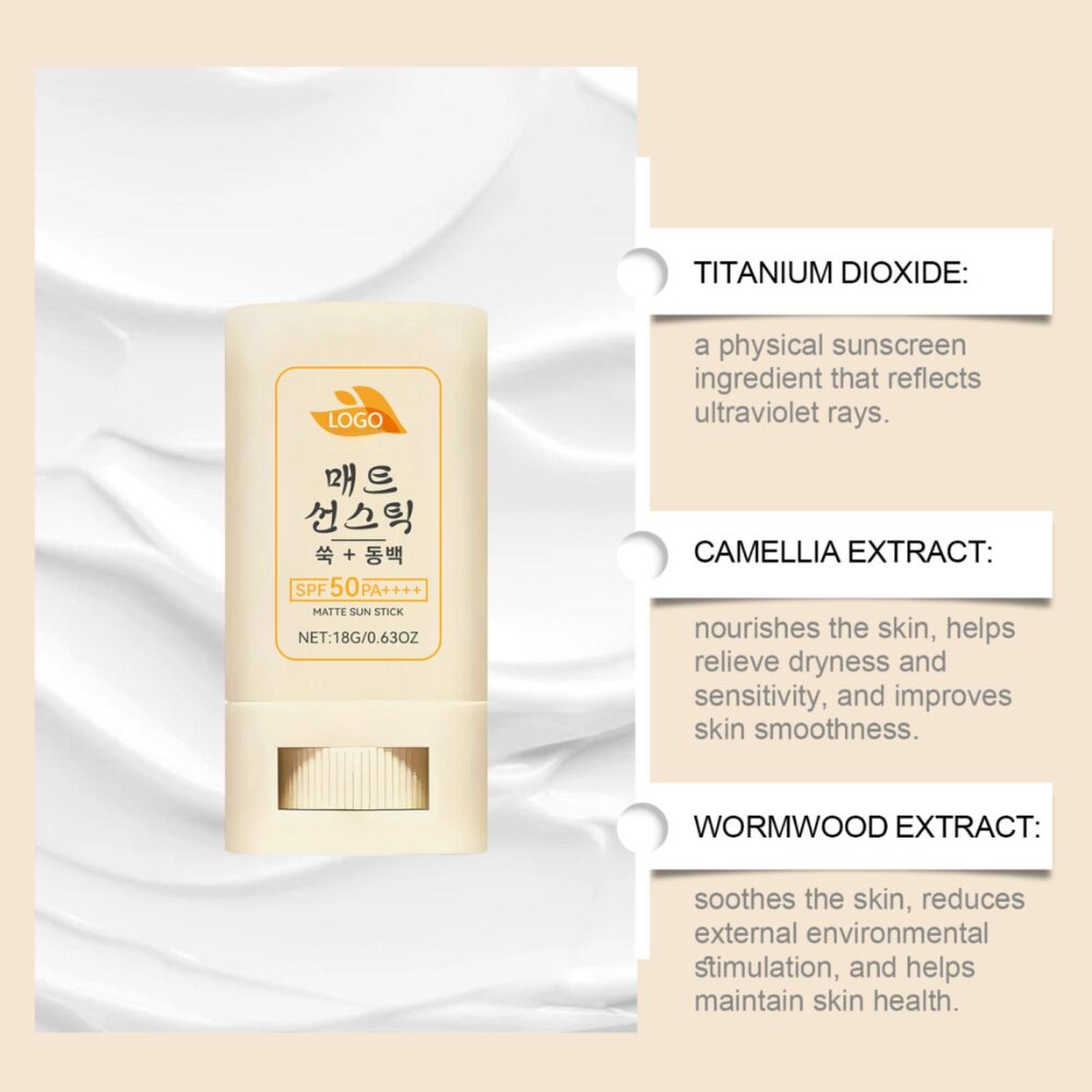 Matte sunscreen stick - Image 2