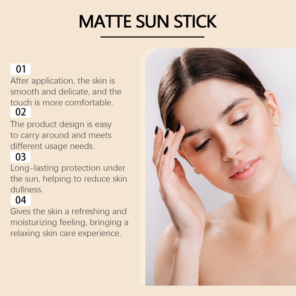 Matte sunscreen stick - Image 5