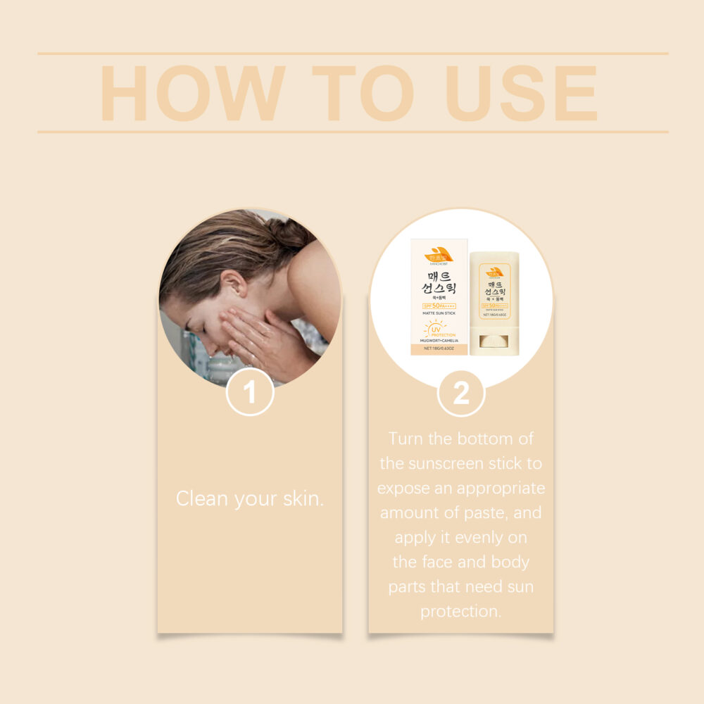 Matte sunscreen stick - Image 7