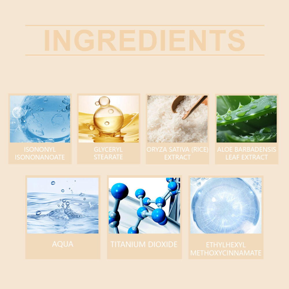 Rice moisturizing sunscreen - Image 6