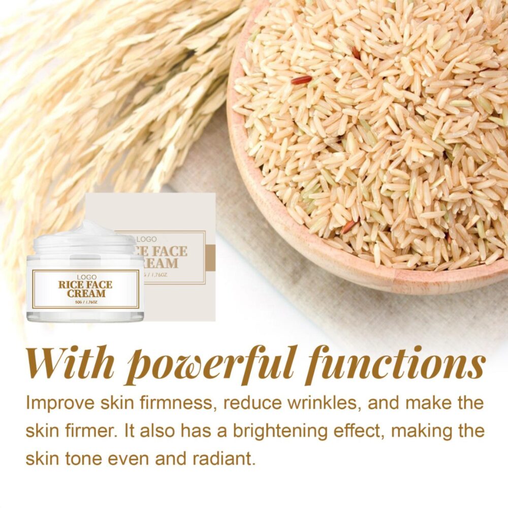 Rice Anti wrinkle Whitening face cream - Image 2
