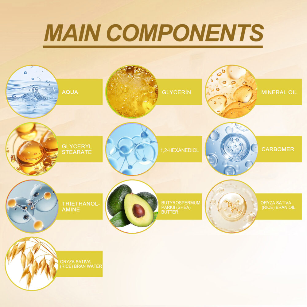 Rice Anti wrinkle Whitening face cream - Image 5