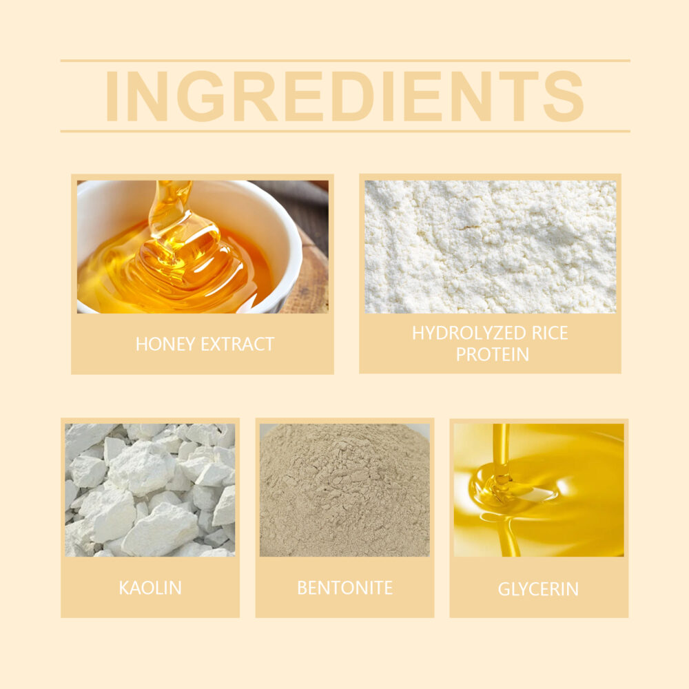 Rice Honey Moisturizing and Brightening facial mask - Image 5