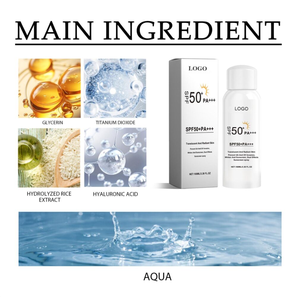 Rice Sunscreen spray - Image 2