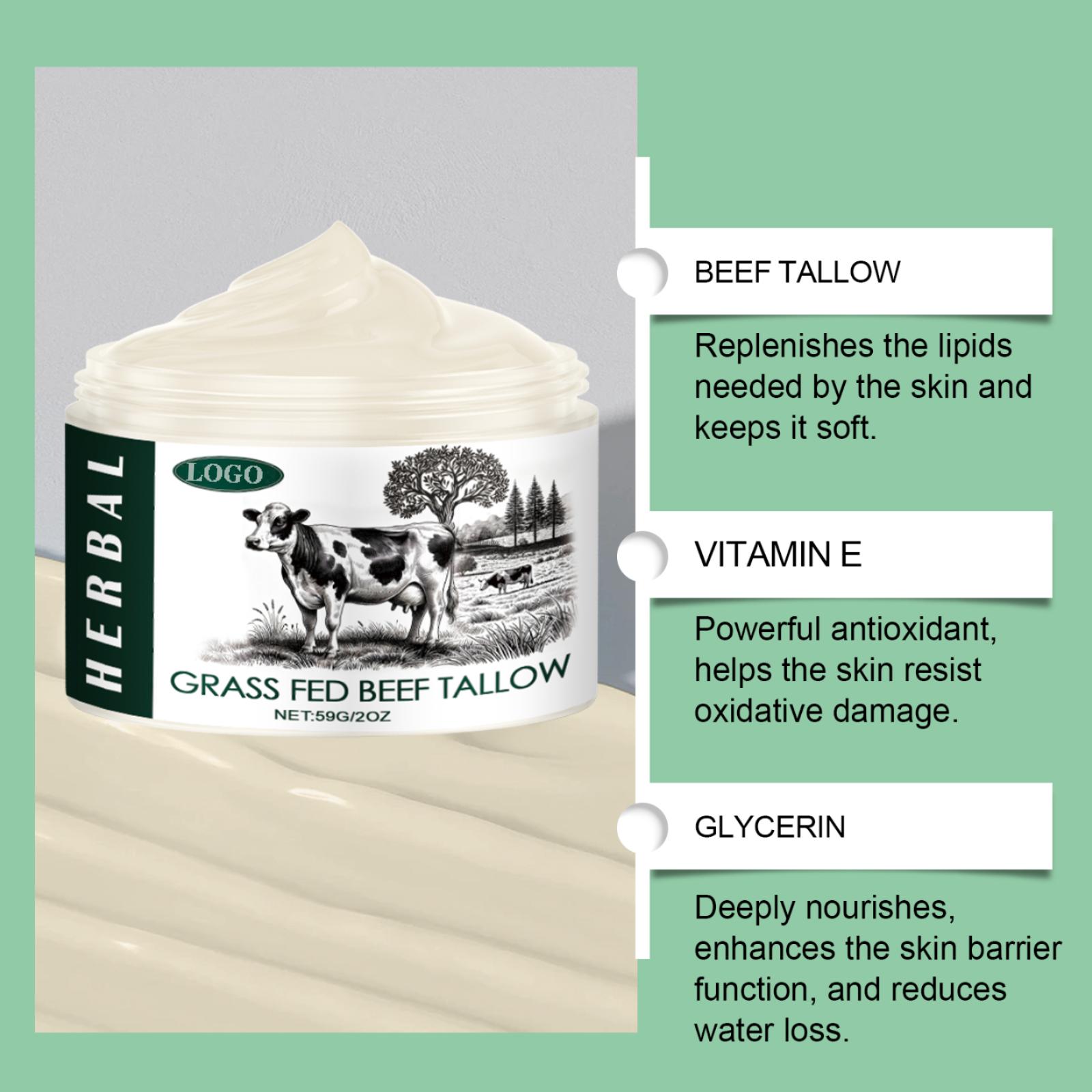 Natural tallow Moisturizing Cream - Image 2