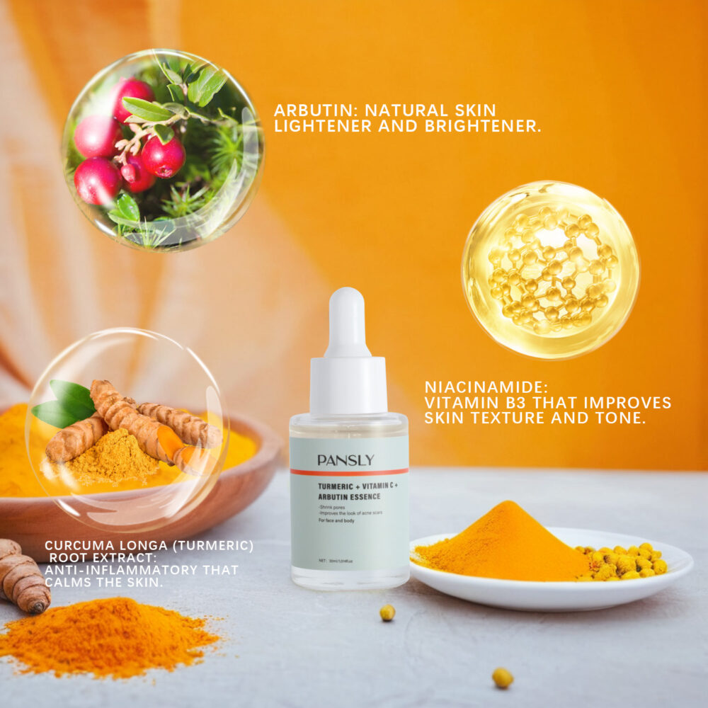 Ursolic acid glycoside+turmeric+VC Whitening original serum - Image 4