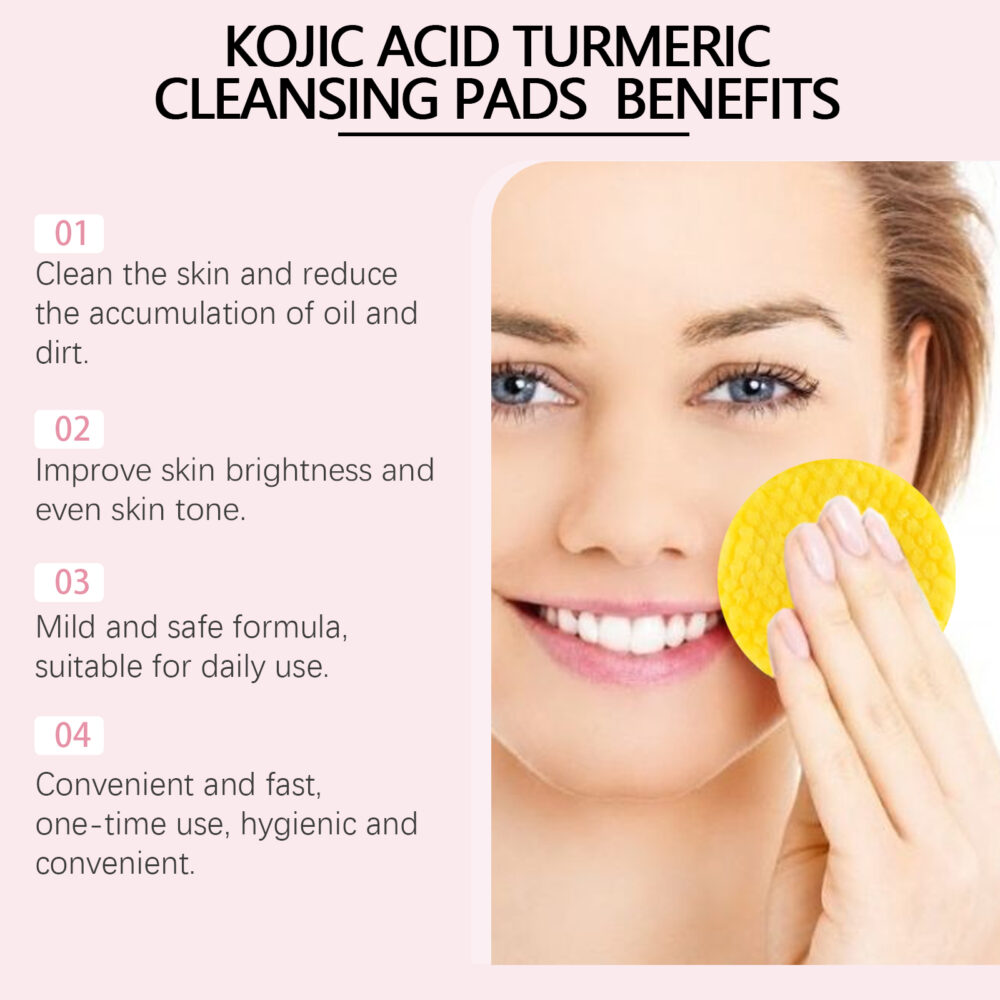 Turmeric Kojic Acid Gentle Cleansing Pad - Image 5