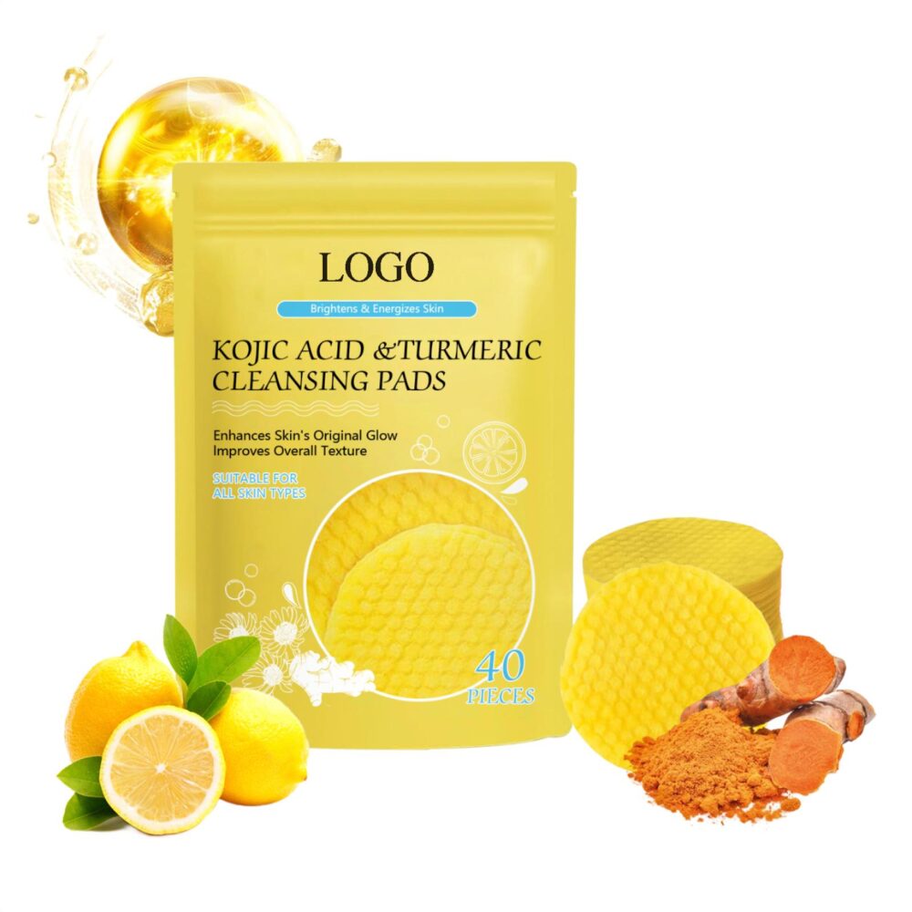 Turmeric Gentle Exfoliating Kojic Acid Cleansing Pad