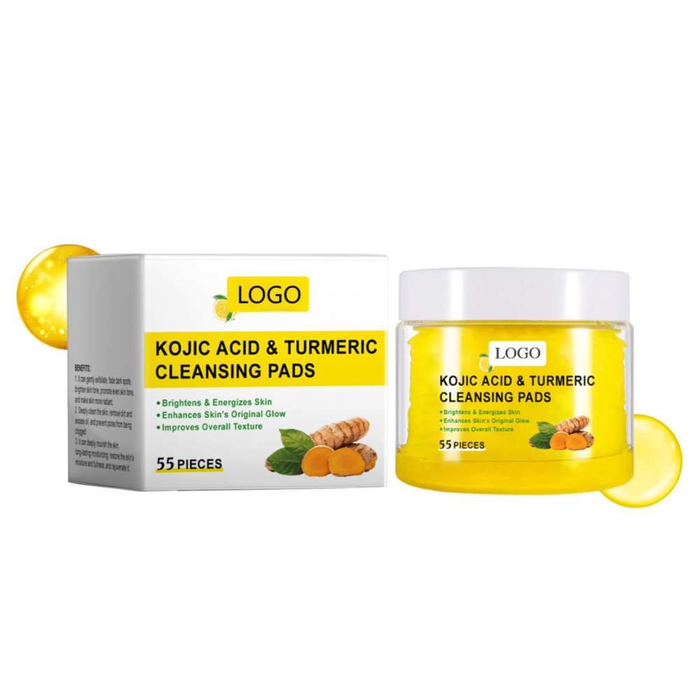 Turmeric gentle exfoliating cleansing pad