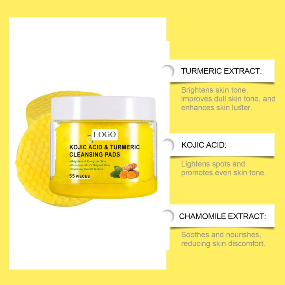 Turmeric gentle exfoliating cleansing pad - Image 2