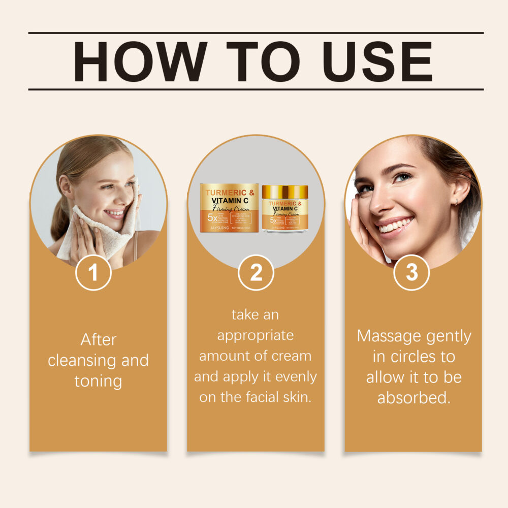 Turmeric Vitamin C Firming Cream - Image 6