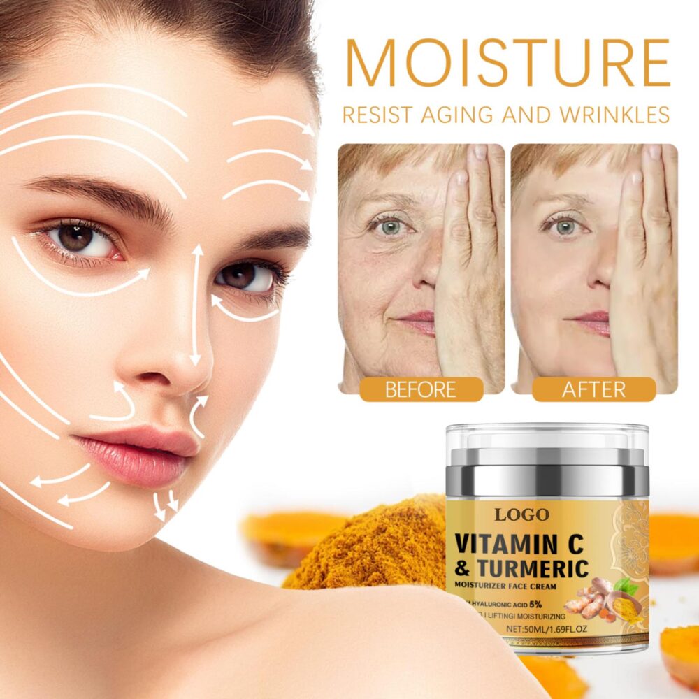 Turmeric collagen anti wrinkle and firming face cream - Image 3