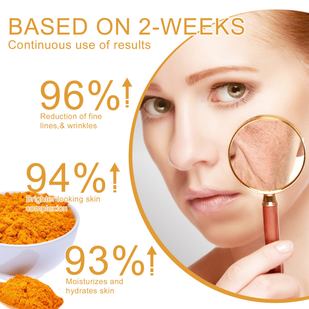 Turmeric collagen anti wrinkle and firming face cream - Image 2