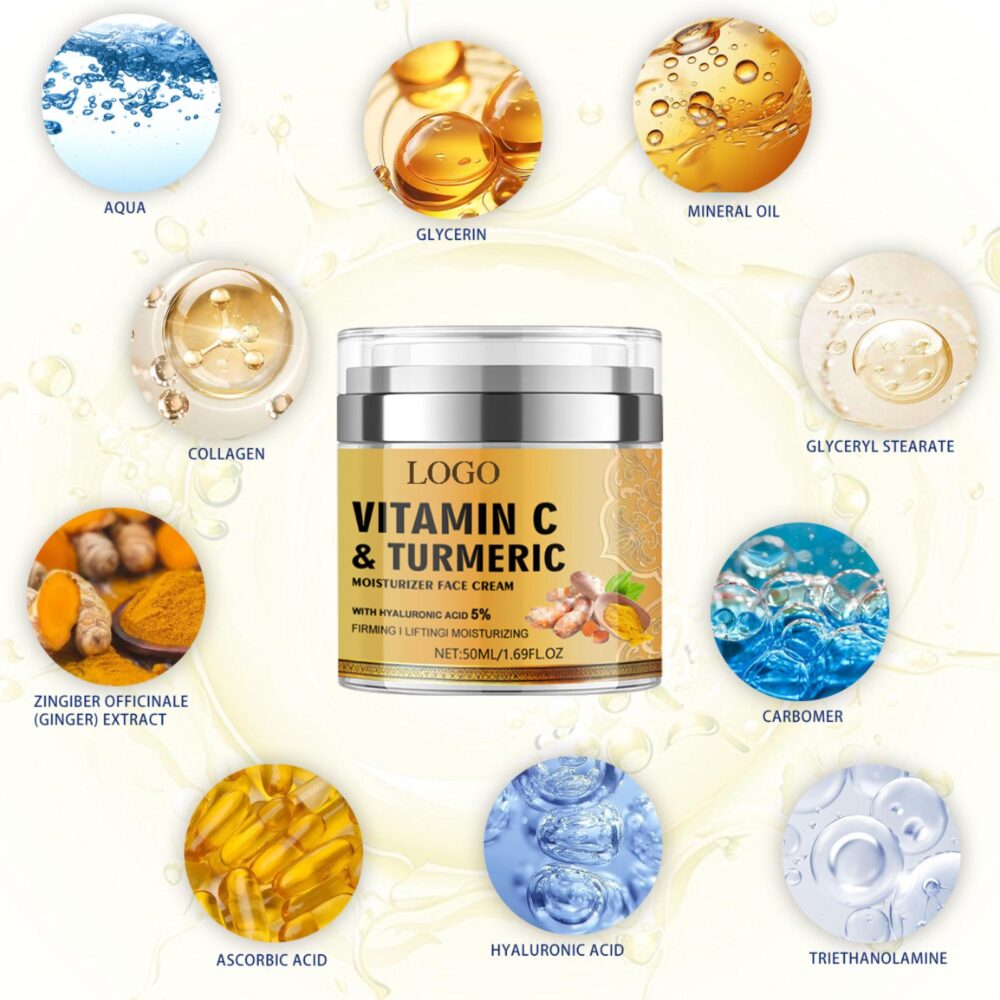 Turmeric collagen anti wrinkle and firming face cream - Image 5